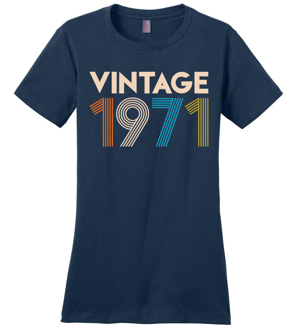 Vintage 1971 Limited Edition Ladies Perfect Weight Tee