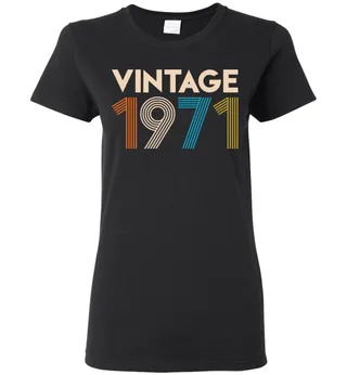 Vintage 1971 Limited Edition Ladies Short-Sleeve