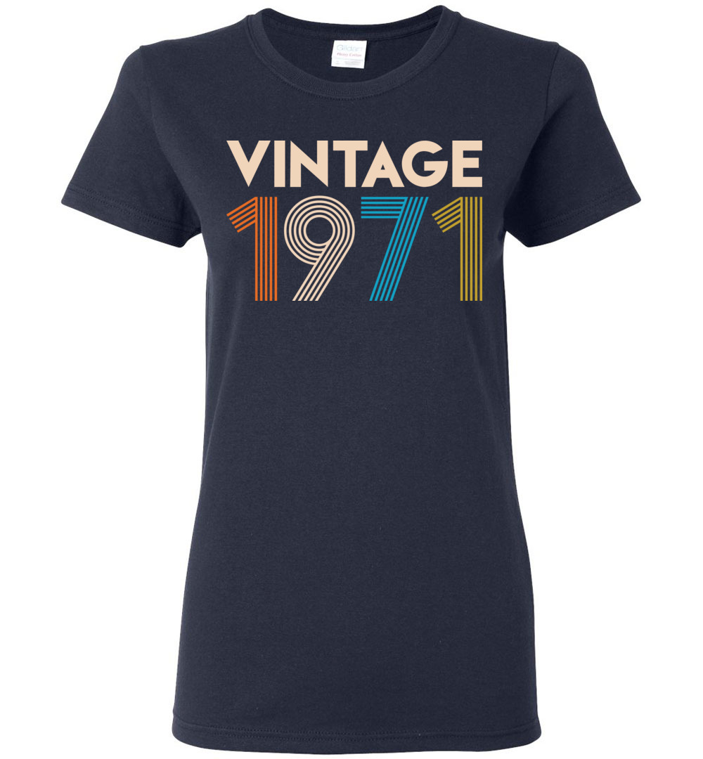 Vintage 1971 Limited Edition Ladies Short-Sleeve Vintage 1971 Limited Edition Ladies Short-Sleeve