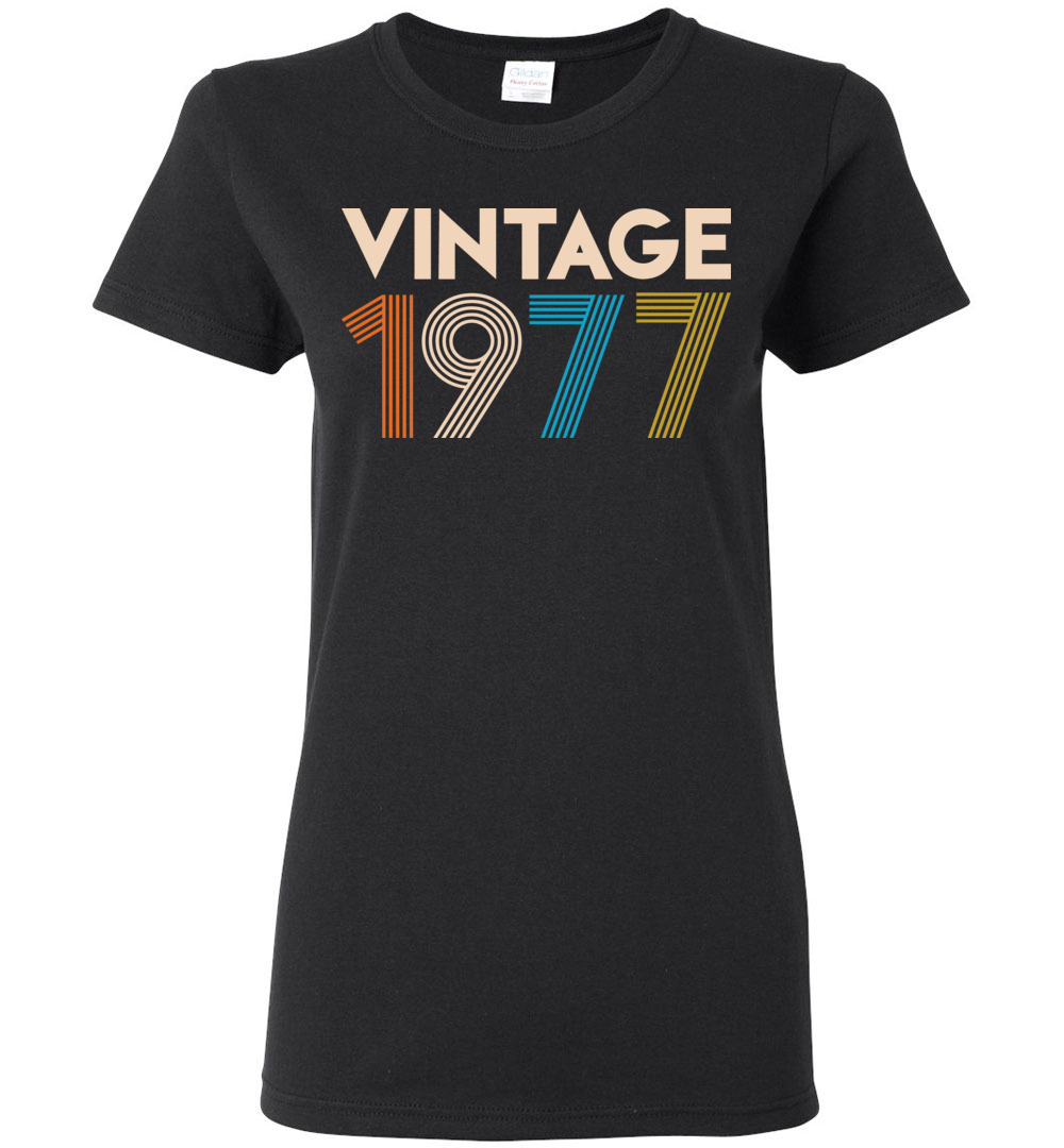 Vintage 1977 Limited Edition Ladies Short-Sleeve