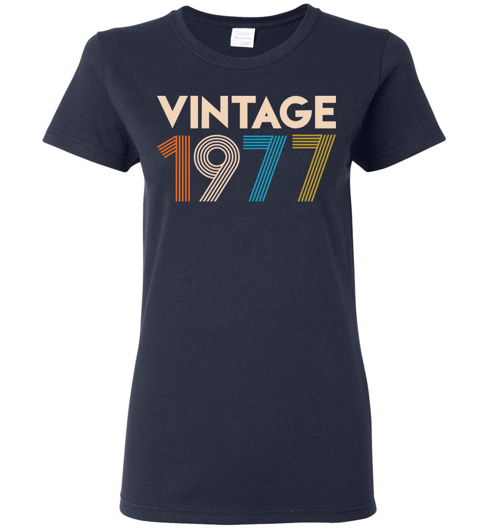 Vintage 1977 Limited Edition Ladies Short-Sleeve Vintage 1977 Limited Edition Ladies Short-Sleeve