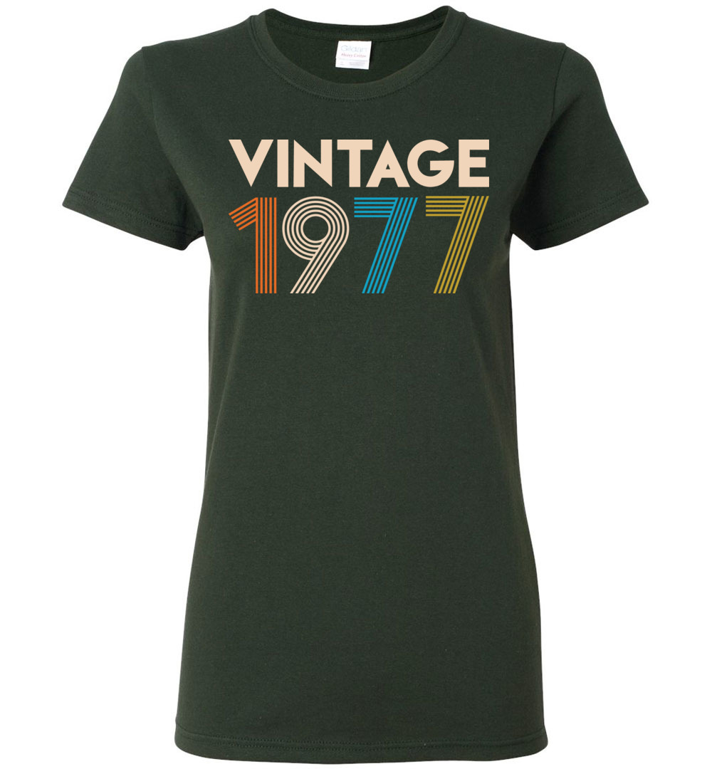 Vintage 1977 Limited Edition Ladies Short-Sleeve Vintage 1977 Limited Edition Ladies Short-Sleeve