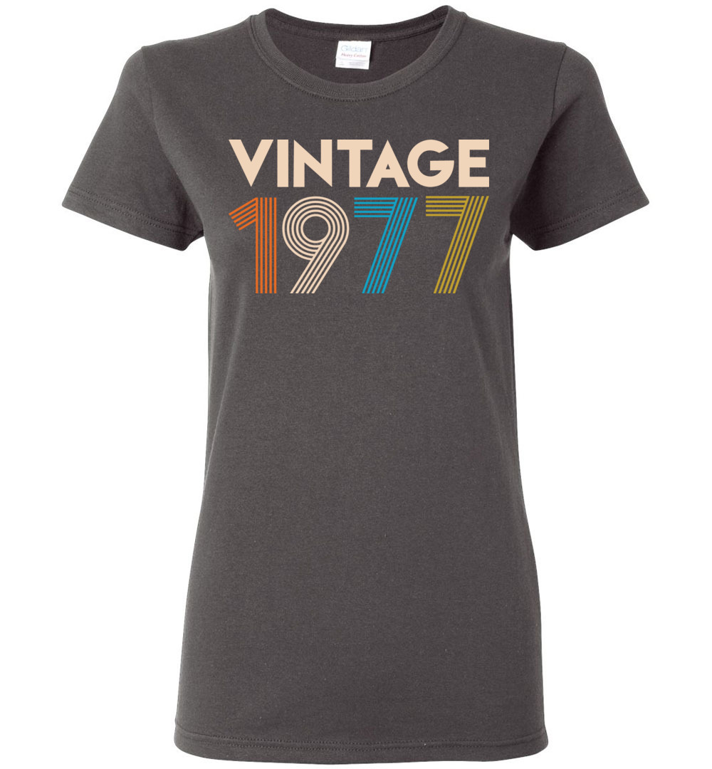 Vintage 1977 Limited Edition Ladies Short-Sleeve Vintage 1977 Limited Edition Ladies Short-Sleeve