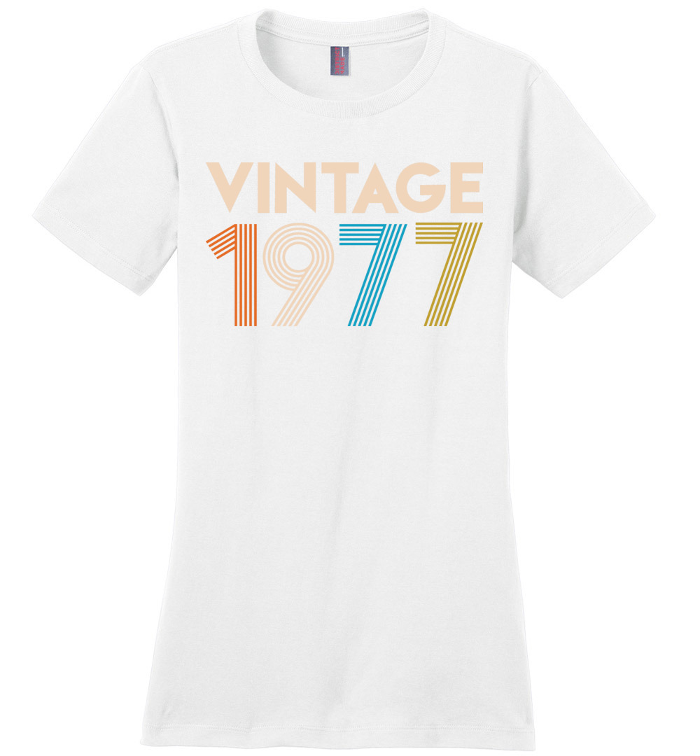 Vintage 1977 Limited Edition Ladies Perfect Weight Tee