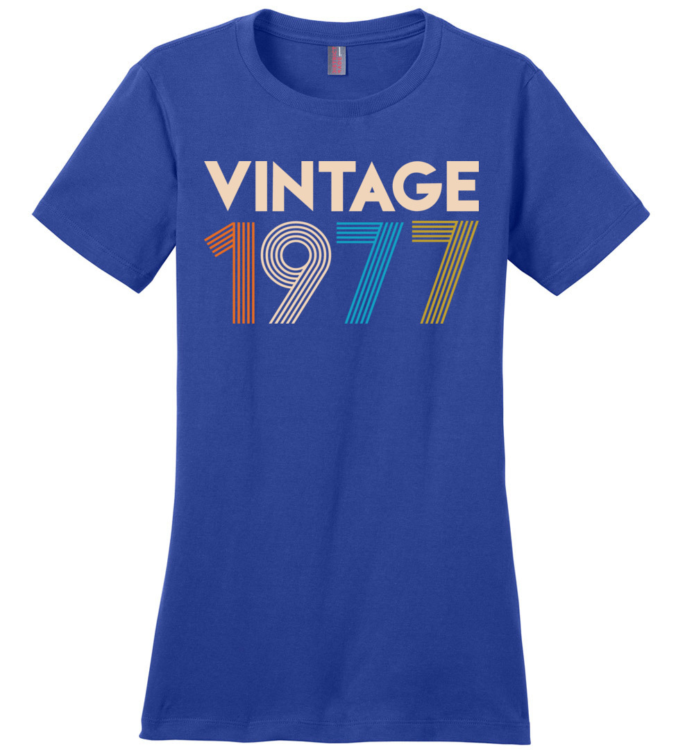 Vintage 1977 Limited Edition Ladies Perfect Weight Tee