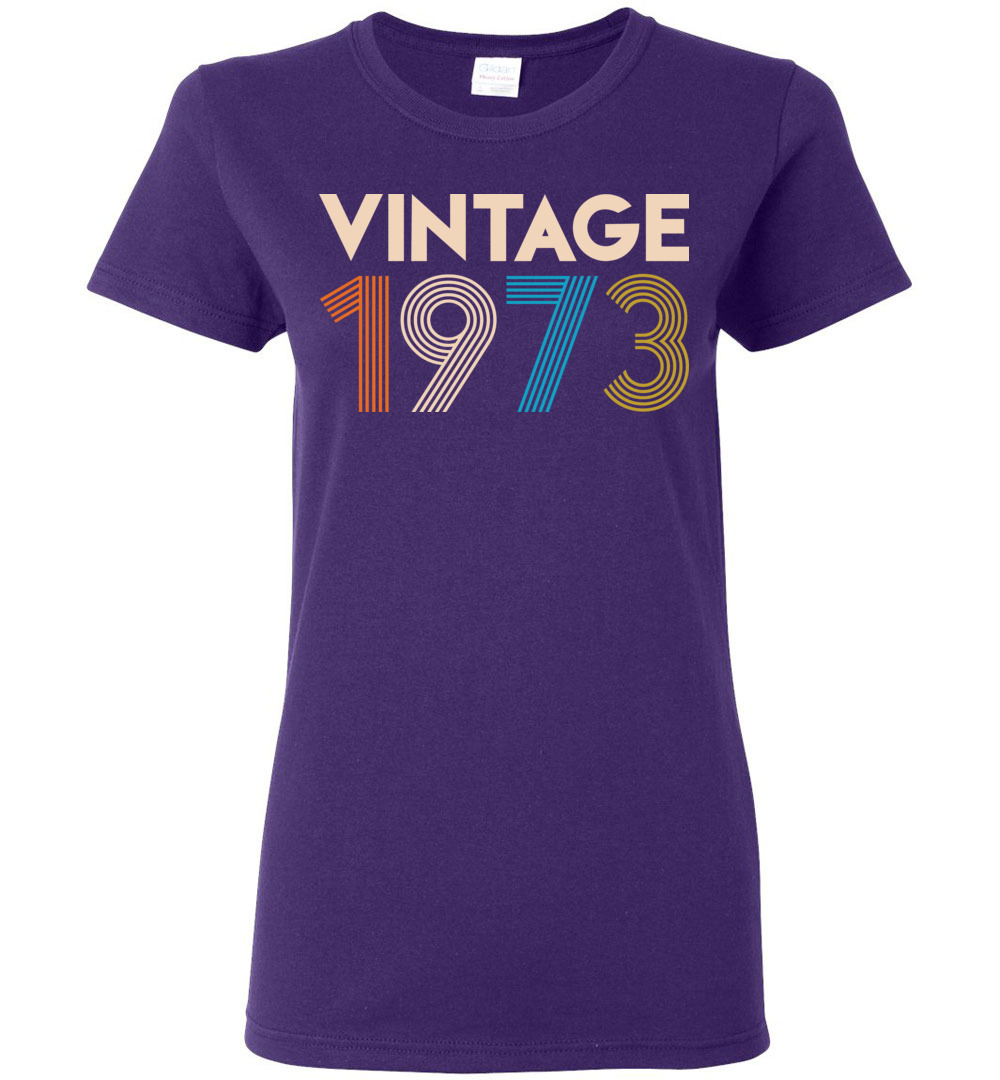 Vintage 1973 Limited Edition Ladies Short-Sleeve
