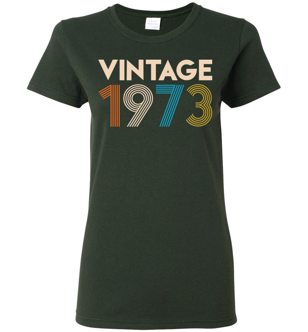 Vintage 1973 Limited Edition Ladies Short-Sleeve
