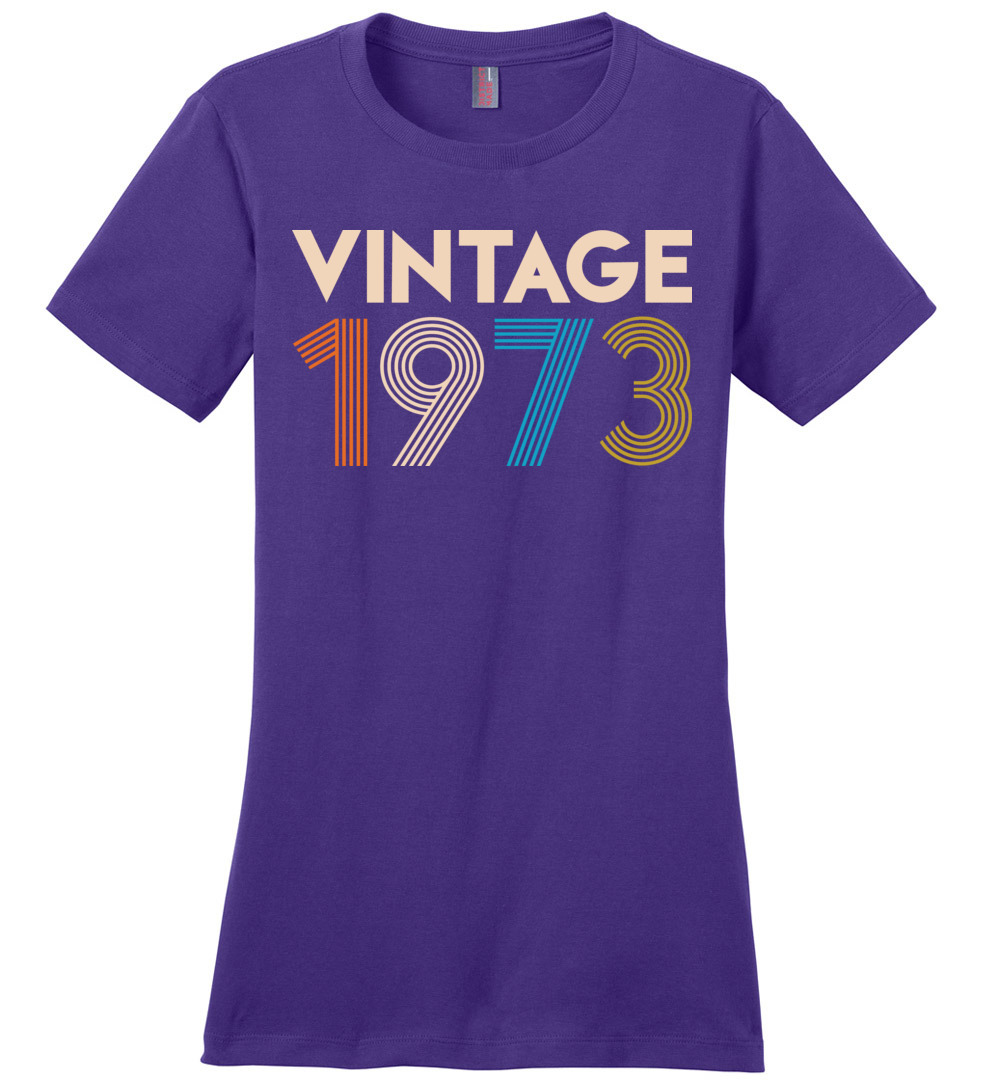 Vintage 1973 Limited Edition Ladies Perfect Weight Tee Vintage 1973 Limited Edition Ladies Perfect Weight Tee