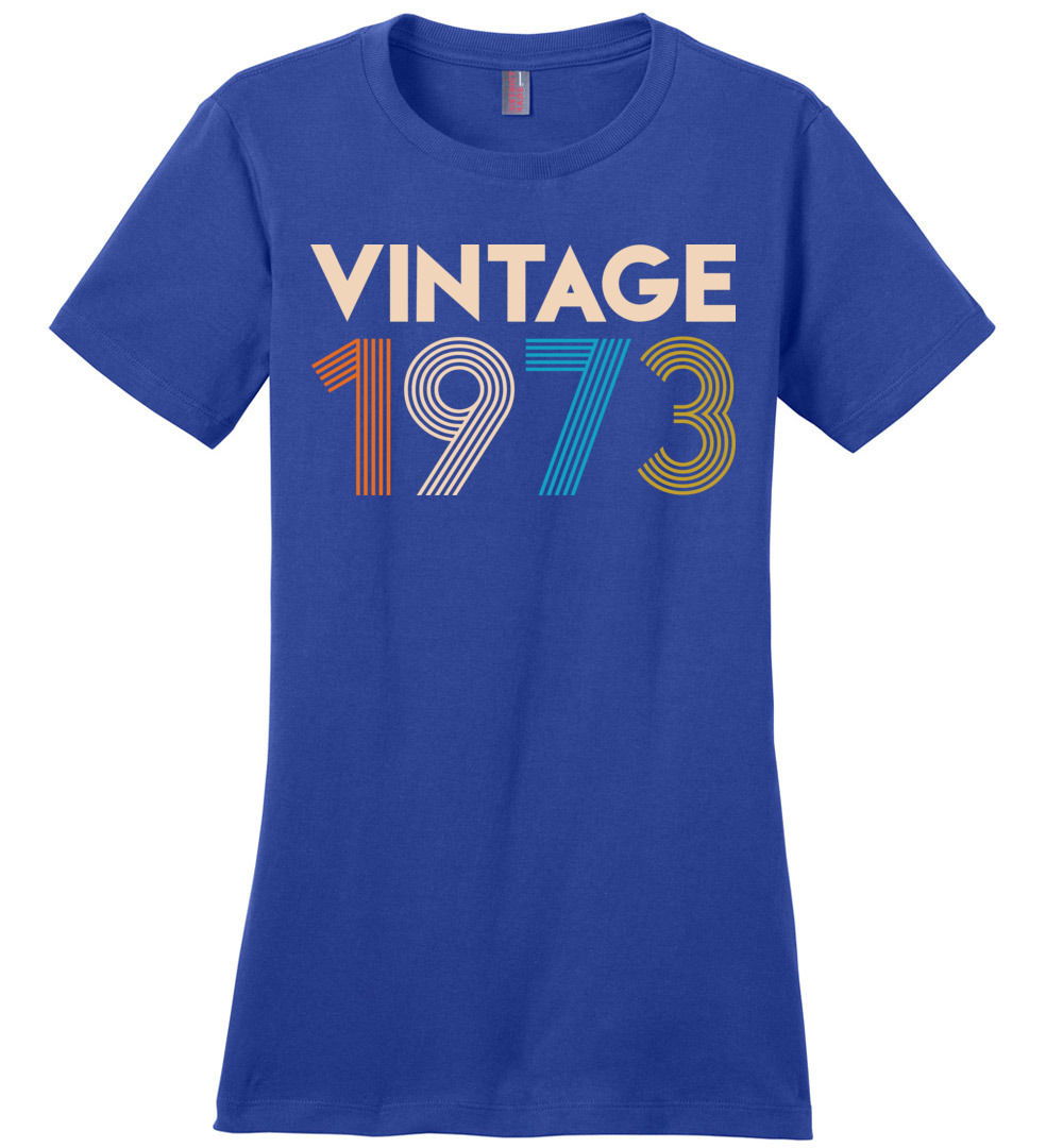 Vintage 1973 Limited Edition Ladies Perfect Weight Tee Vintage 1973 Limited Edition Ladies Perfect Weight Tee