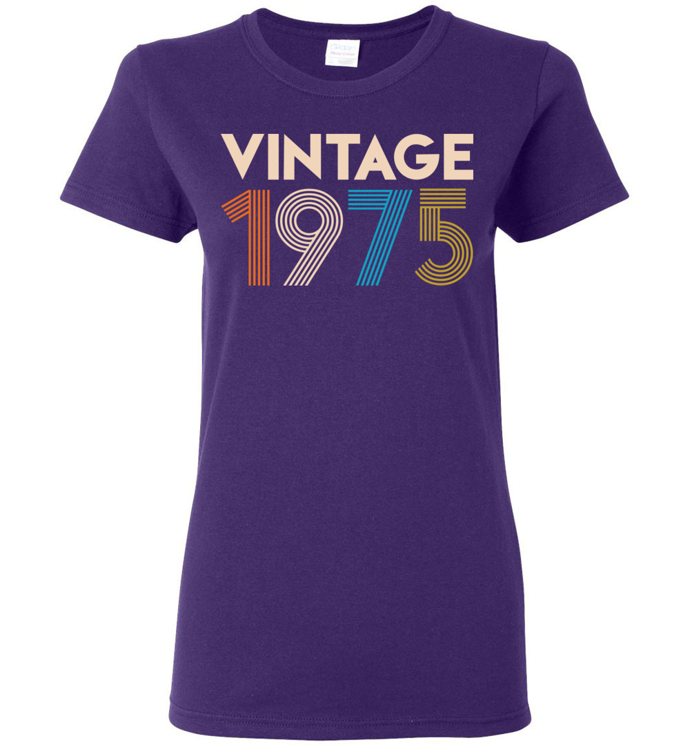 Vintage 1975 Ladies Short-Sleeve Vintage 1975 Ladies Short-Sleeve