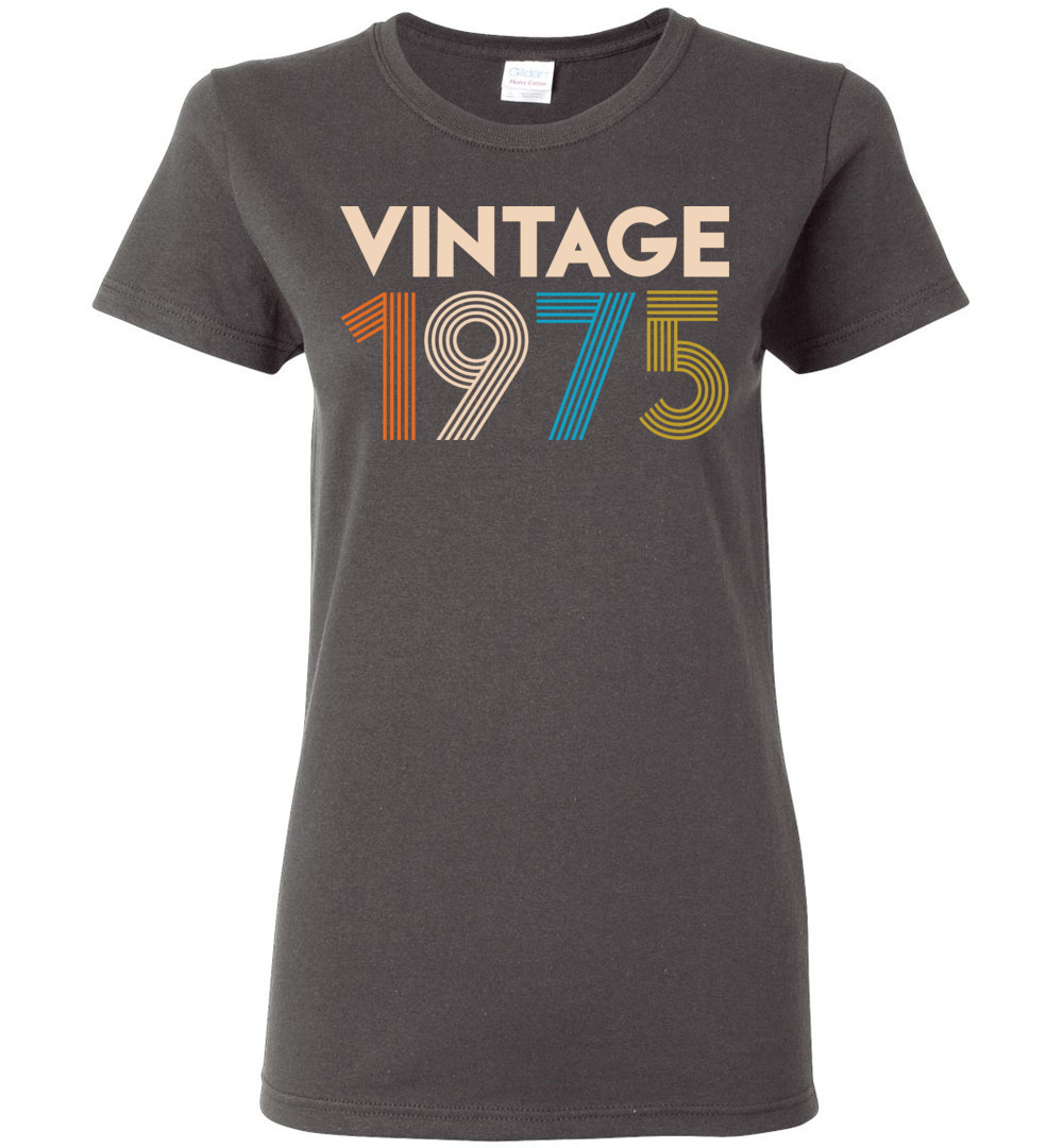 Vintage 1975 Ladies Short-Sleeve Vintage 1975 Ladies Short-Sleeve