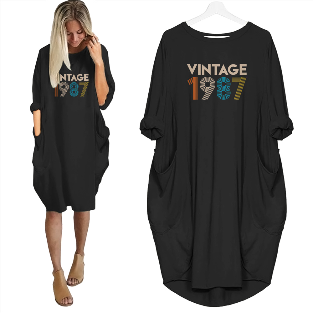 Vintage 1987 Limited Edition Pocket Dress