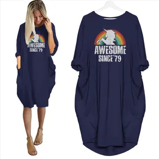 Awesome Since 1979 Limited Edition Pocket Dress – alternate
