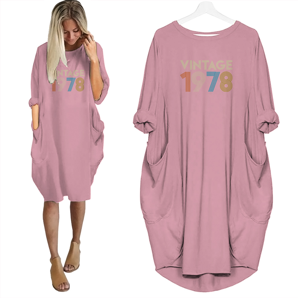 Vintage 1978 Limited Edition Pocket Dress