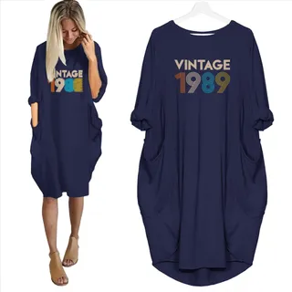 Vintage 1989 Limited Edition Pocket Dress – alternate