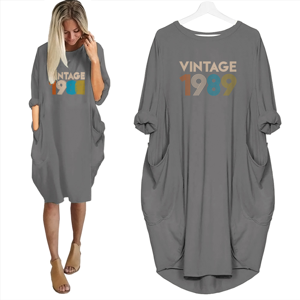 Vintage 1989 Limited Edition Pocket Dress