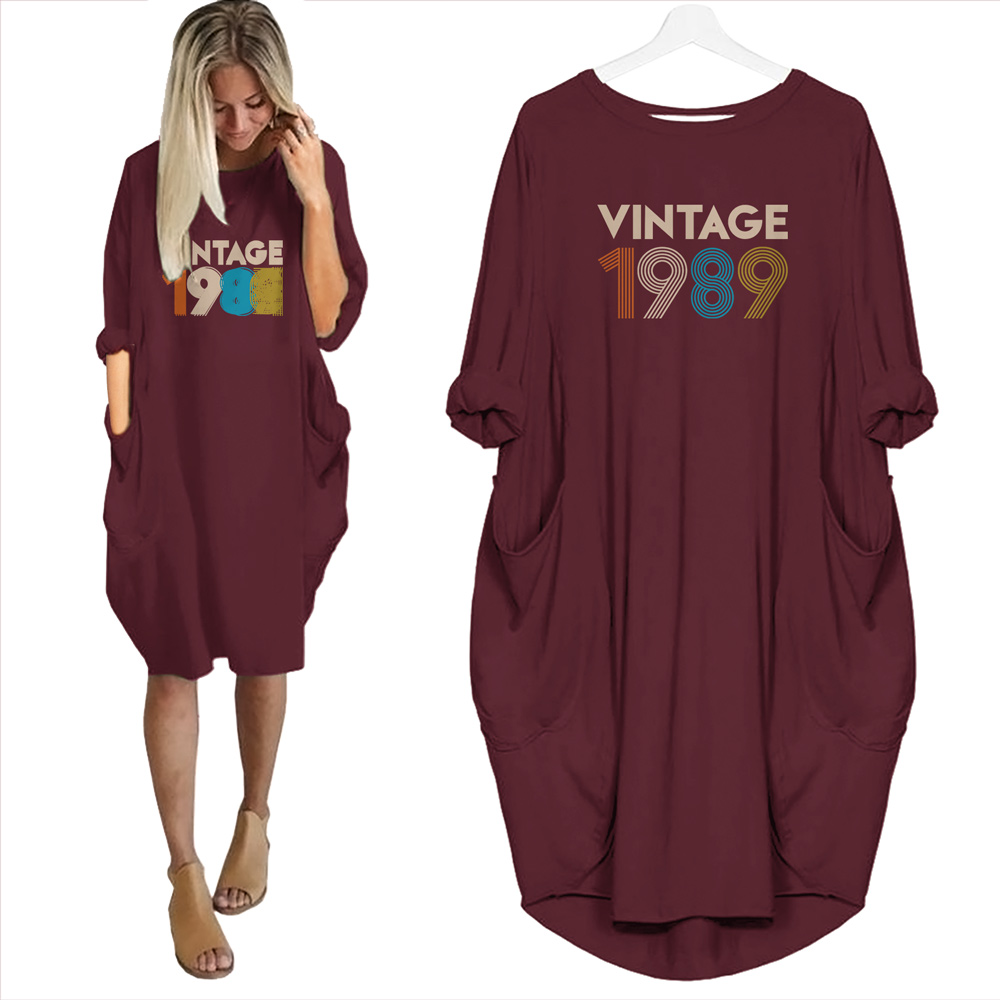 Vintage 1989 Limited Edition Pocket Dress