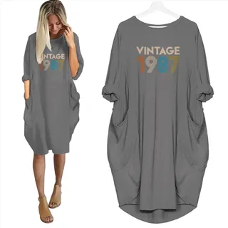 Vintage 1987 Limited Edition Pocket Dress – alternate