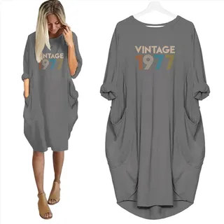 Vintage 1977 Limited Edition Pocket Dress – alternate