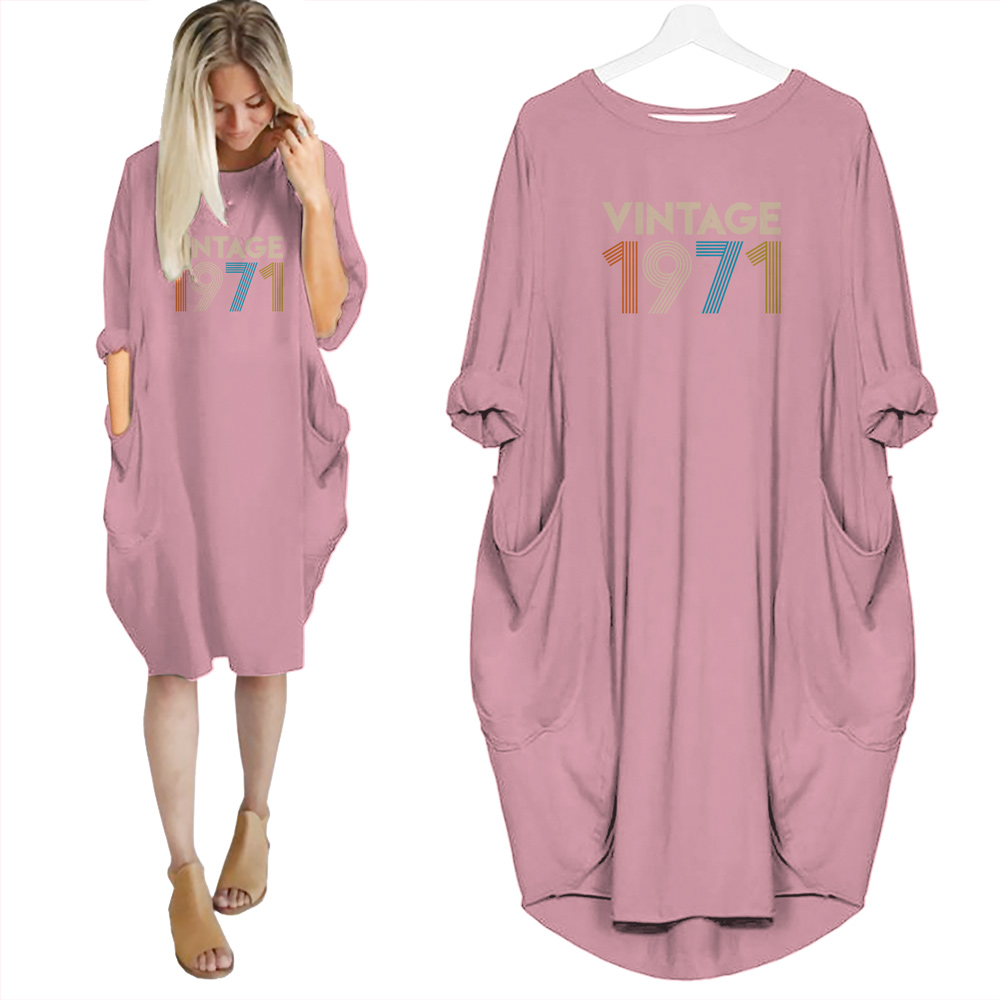 Vintage 1971 Limited Edition Pocket Dress