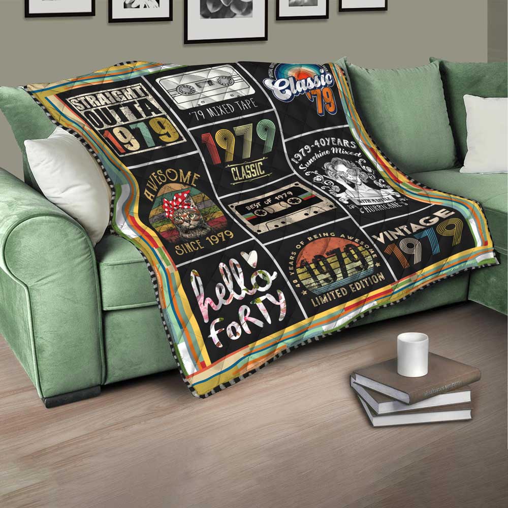 Birthday Gift Ideas For Women 1979 Limited Edition Quilt Birthday Gift Ideas For Women 1979 Limited Edition Quilt