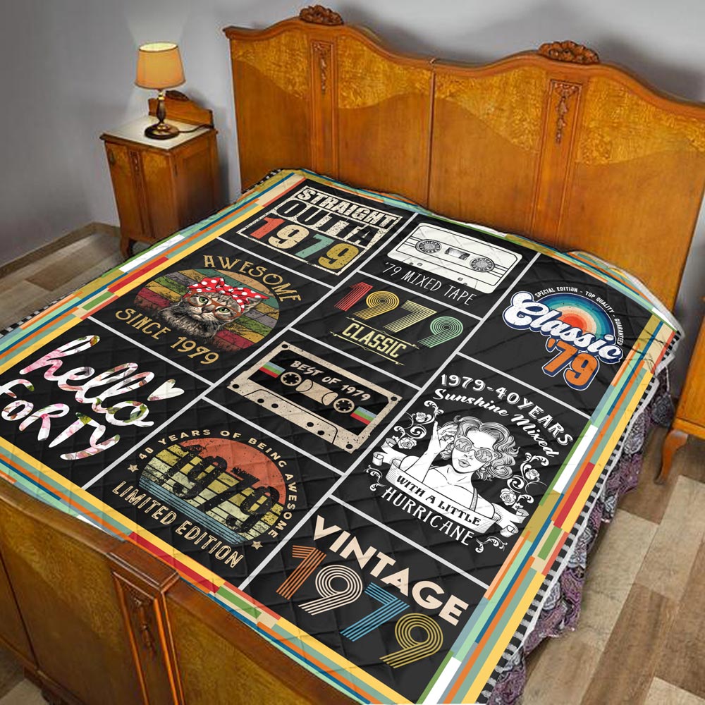 Birthday Gift Ideas For Women 1979 Limited Edition Quilt Birthday Gift Ideas For Women 1979 Limited Edition Quilt