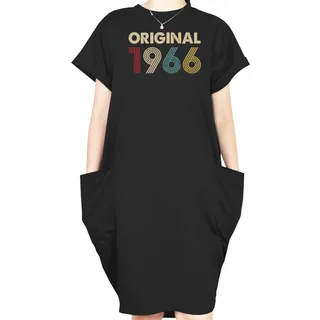 Original Custom Birthday Year Loose Short Sleeve Pocket On Dress